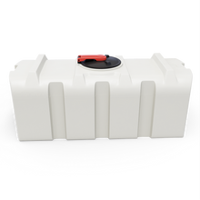 Indlæs billede til gallerivisning 500 liter solid Vandret vandtank L157cmxB66cmxH61cm- til transport - med 3/4"