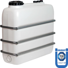 Indlæs billede til gallerivisning Industritank med bånd til opbevaring af væsker