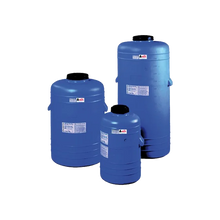 Indlæs billede til gallerivisning Rund cylinderformet tank 300 liter godkendt til drikkevand og fødevarer