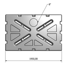 Indlæs billede til gallerivisning 1250 liter vandtank
