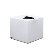 Indlæs billede til gallerivisning 140 liter flad tank i plast til opbevaring af vand, diesel og andre væsker