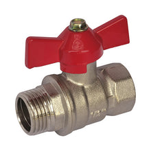 Indlæs billede til gallerivisning kuglehane nip til muf messing