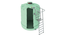Indlæs billede til gallerivisning 9000 liter gødningstank vertikal ø230cmxh290cm
