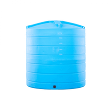 Indlæs billede til gallerivisning Lodret rund tank beholder 12500 liter til vand, diesel og andre væsker 2160 x 3050mm