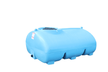 Indlæs billede til gallerivisning Transport tank liggende 2500 liter til vand, diesel og andre væsker