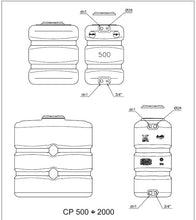 Indlæs billede til gallerivisning drikke-vandtank Vandtanke til drikkevand vandtanke til et hvert formål
