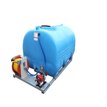 Indlæs billede til gallerivisning Mobil vandingsanlæg 8000 liter med beholder pumpe og tilbehør