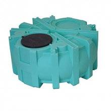 Indlæs billede til gallerivisning Jordtank ratationsstøbt samletank 3100 liter L: 2235mm x B:2235 mm x H:1066 mm