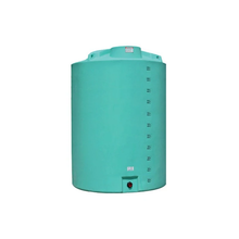 Indlæs billede til gallerivisning Grøn8100 liter Lodret beholder Tank 2,5m høj x 2,16m diameter Landbrugstank, industritank. vandtanke.dk