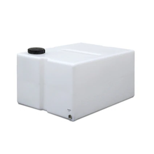 Indlæs billede til gallerivisning Vandtank rumopdelt vandret 350 Liter L99cmxB75cmxH52cm vandtanke.dk