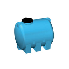 Indlæs billede til gallerivisning Transport tank liggende 1000 liter vandtank transport