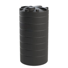 Indlæs billede til gallerivisning 10000 liter vandtank sort cylinderformet L190cmxB190cmx379cm
