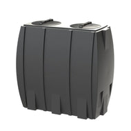 Vandtank lodret tank 1000 Liter med 2 store låg - L135xB76xH131cm - PÅ LAGER