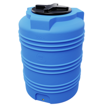 Indlæs billede til gallerivisning 300 liter drikkevandstank blå - L67cmxB67xmxH98cm - PÅ LAGER
