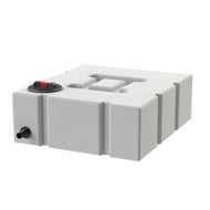 Vandtank 400 Liter - L120cmxB106cmxH46cm - til drikkevand - farve hvid