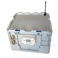 Pumpe og Batteri kasse