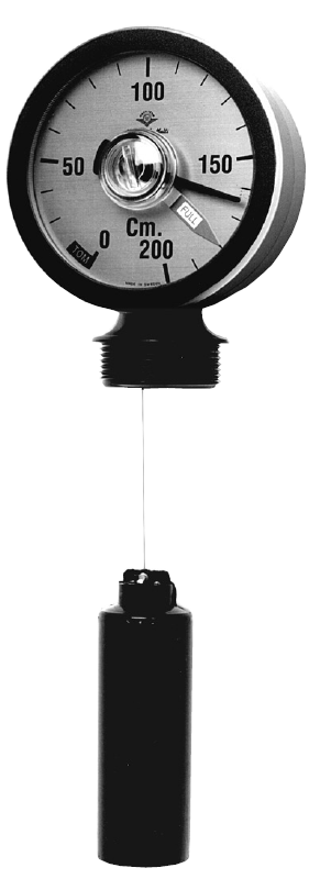 Niveaumåler til tank op til 250cm høj