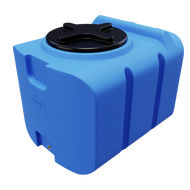 200 liter Vandret vandtank  L80cmxB62xH57cm - Til drikkevand - med 3/4