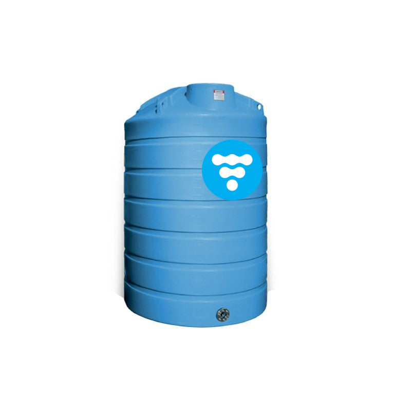 Lodret rund tank beholder 15000 liter til vand, diesel og andre væsker 2500 x 3550mm