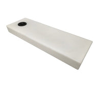 51 liter rumopdelt flad Vandtank L120cmxB40cmxH12cm