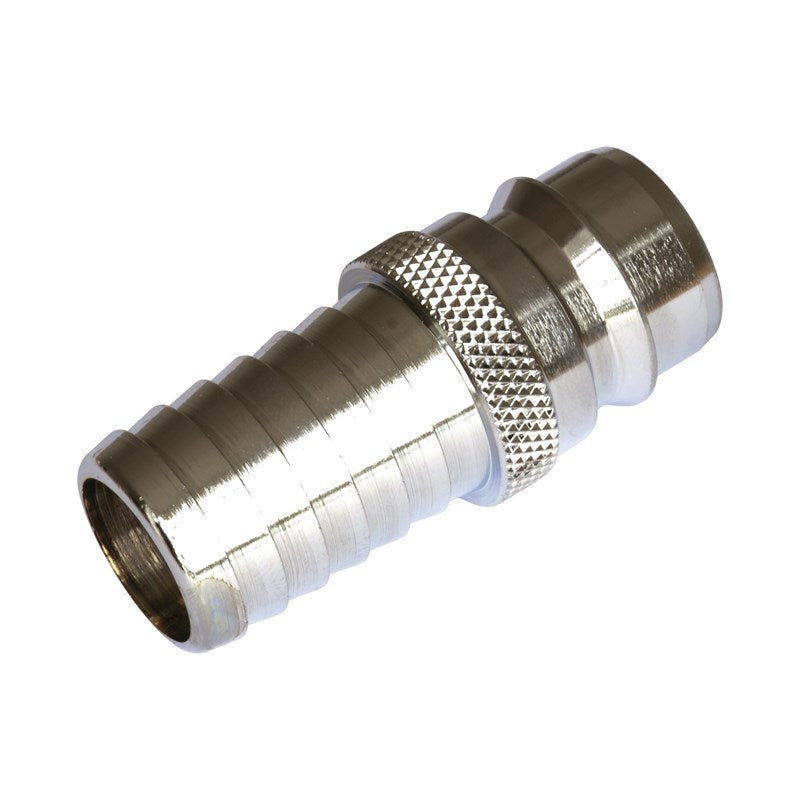 Vand koblingsnippel forkromet messing 3/4