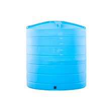 Lodret rund tank beholder 12500 liter til vand, diesel og andre væsker 2160 x 3050mm