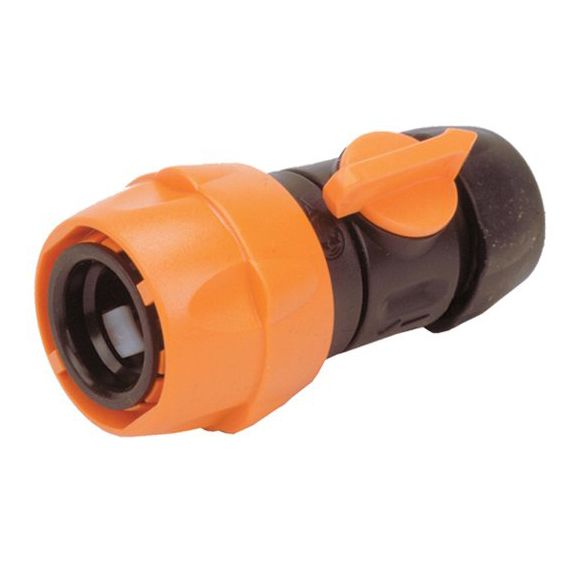 12mm haveslange kugleventil i plast gardena type