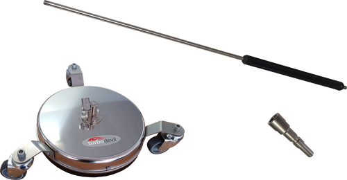 Turbodevil ø300mm overfladerenser komplet